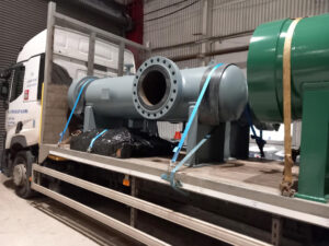 Corrosion protection for water vessel on truck bed