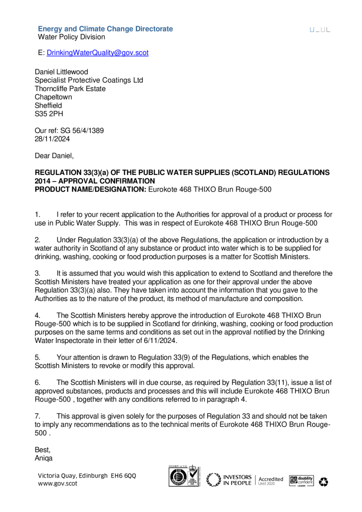 DWI Accreditation Scotland