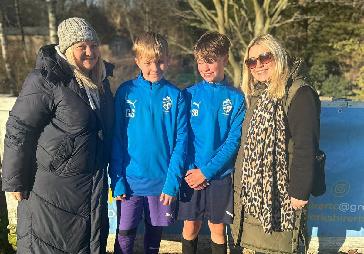 Lucy, George, Sam and Sarah