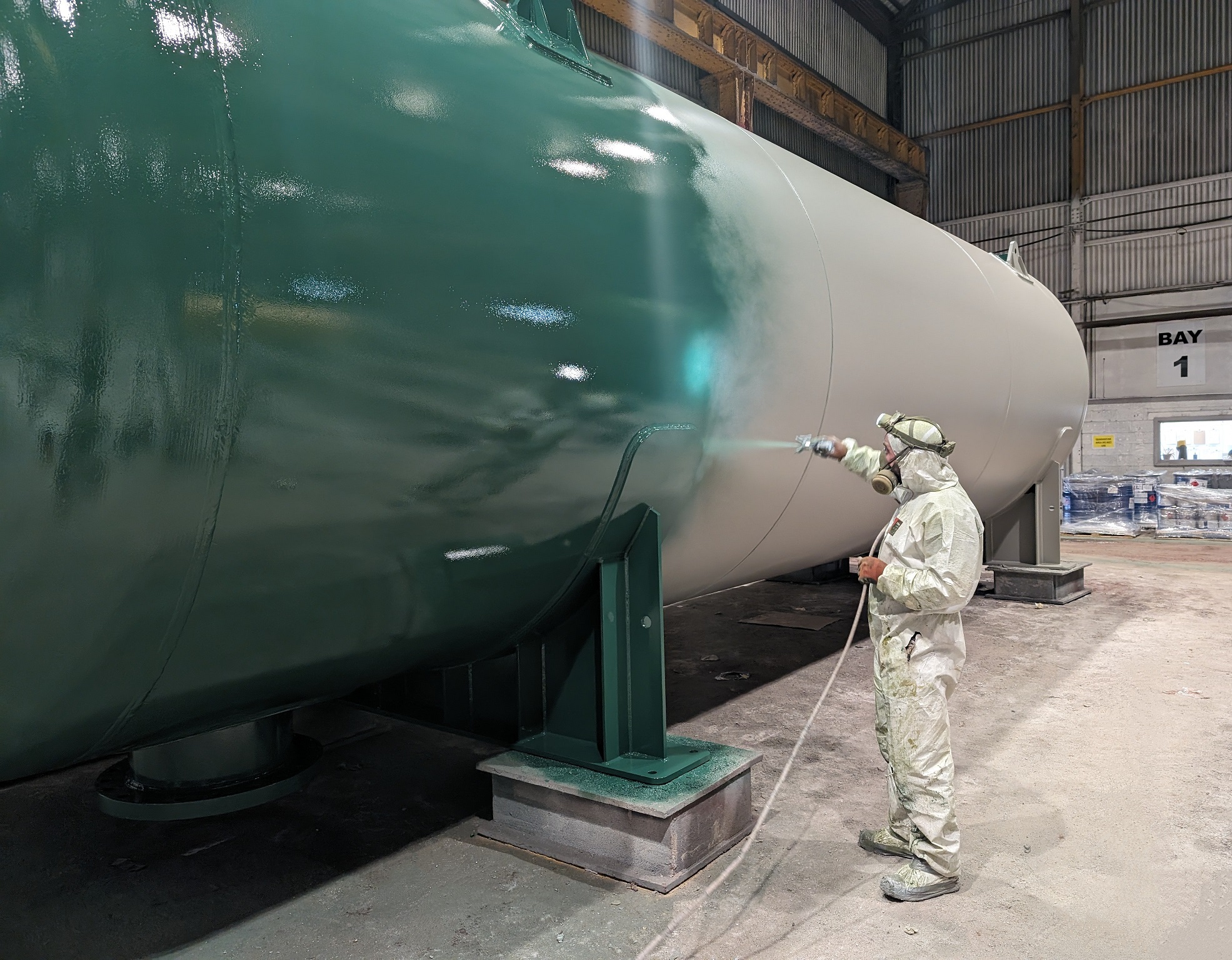 dwi compliant water vessels from SPC paint treatments